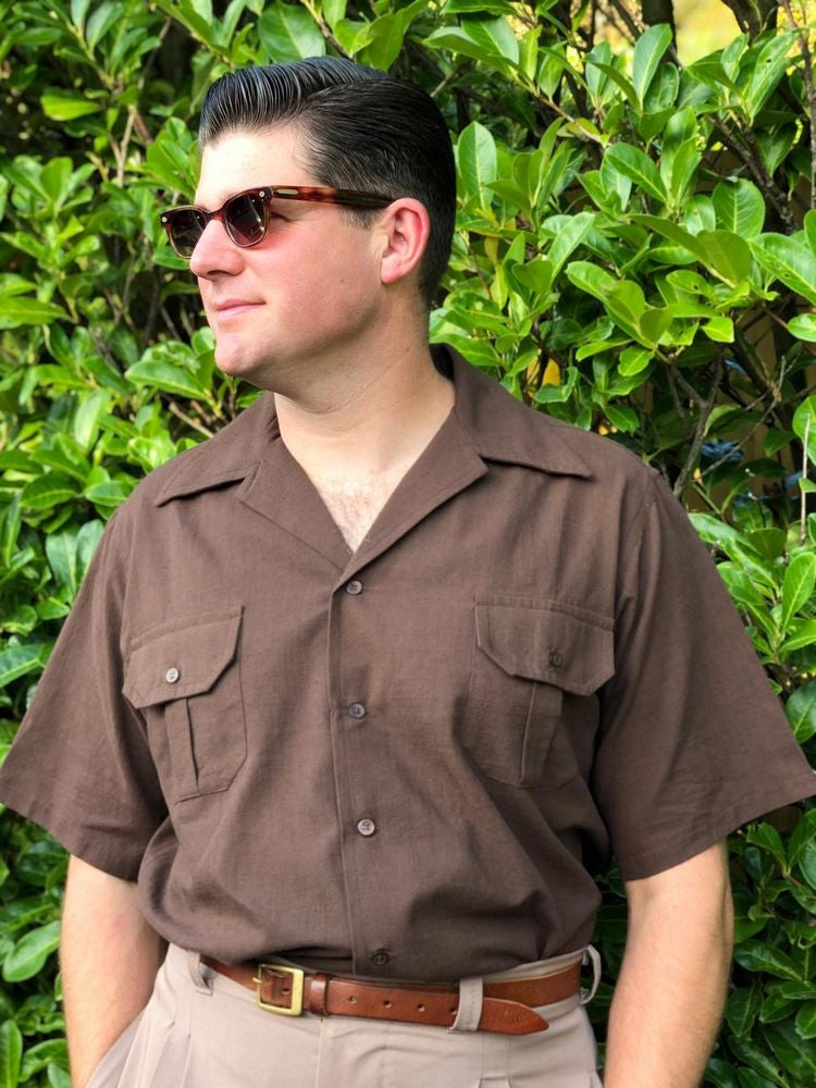 Short sleeve safari top shirt